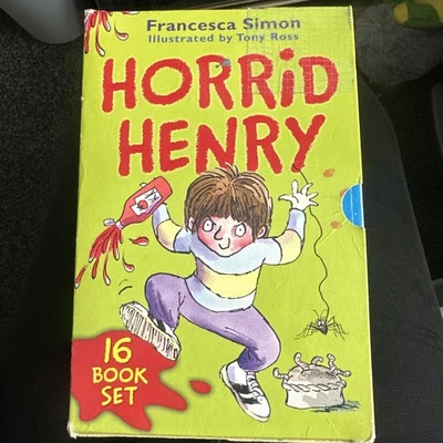 Horrid Henry Francesca Simon 16 Children Books Collection Box  | Francesca Simon - Image 1 of 4