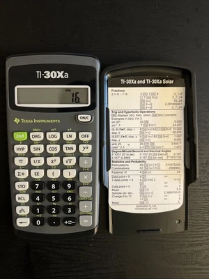 Texas Instruments TI-30Xa Scientific Calculator - Image 1 of 3