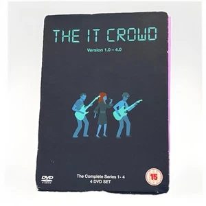 The It Crowd-Complete Series 1-4 (1,2,3,4) Boxset DVD Region 2 - Picture 1 of 11