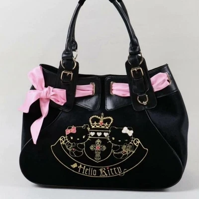 Hello Kitty Sanrio Limited Angel Devil Bow Juicy Couture Daydreamer inspired Bag - Image 1 of 4