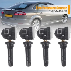 4X TPMS TYRE PRESSURE SENSOR FIT FOR FORD B-MAX C-MAX MK2 ECOSPORT KUGA MK2 MK3 - Picture 1 of 13