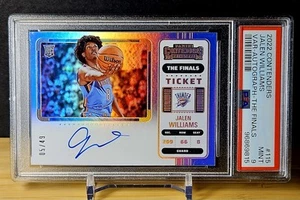 2022 Jalen Williams Panini Contenders FINALS Ticket On Card Auto /49 Rookie RC - Picture 1 of 7