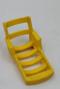 Vintage Fisher Price Little People Yellow Lounge Patio Chair Replacement - Picture 1 of 5