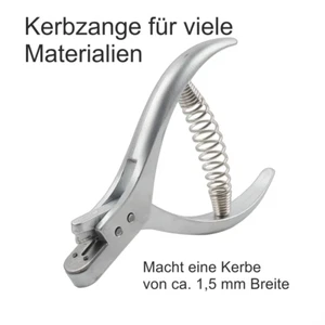 Alicates de placa de prueba placas de prueba alicates de muesca alicates de control agujero largo 2 mm de ancho - Imagen 1 de 8