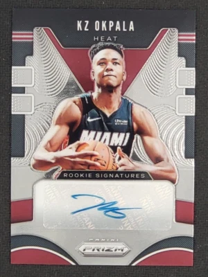 Kz Okpala Auto Prizm Rookie Signatures NO (RS-KZO) - Image 1 of 2