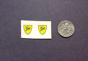 Lionel Post-War Custom Delaware and Hudson Shield PRE-TRIMMED Waterslide Decals - Picture 1 of 1