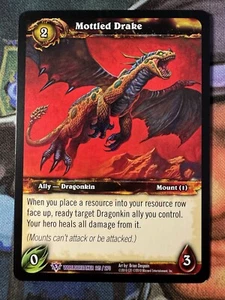 Juego de cartas coleccionables World of Warcraft Worldbreaker 219/270 Drake moteado - Imagen 1 de 2