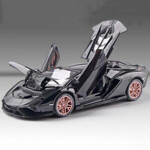 1:24 Lamborghini Sian FKP37 (1) Alloy Model Cars Light&Sound Toy Gifts For Kids