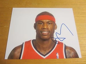 Al Harrington Autographed Signed 8X10 Photograph NBA Basketball Atlanta Hawks - Picture 1 of 2