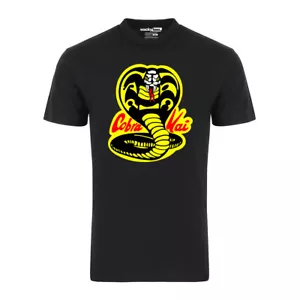 Cobra Kai Never Dies Karate Kid 80s Graphic Tee Shirt - Picture 1 of 4