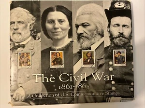 The Civil War 1861-1865 A collection of U.S. Commemorative Stamps 40 Stamps - Picture 1 of 12