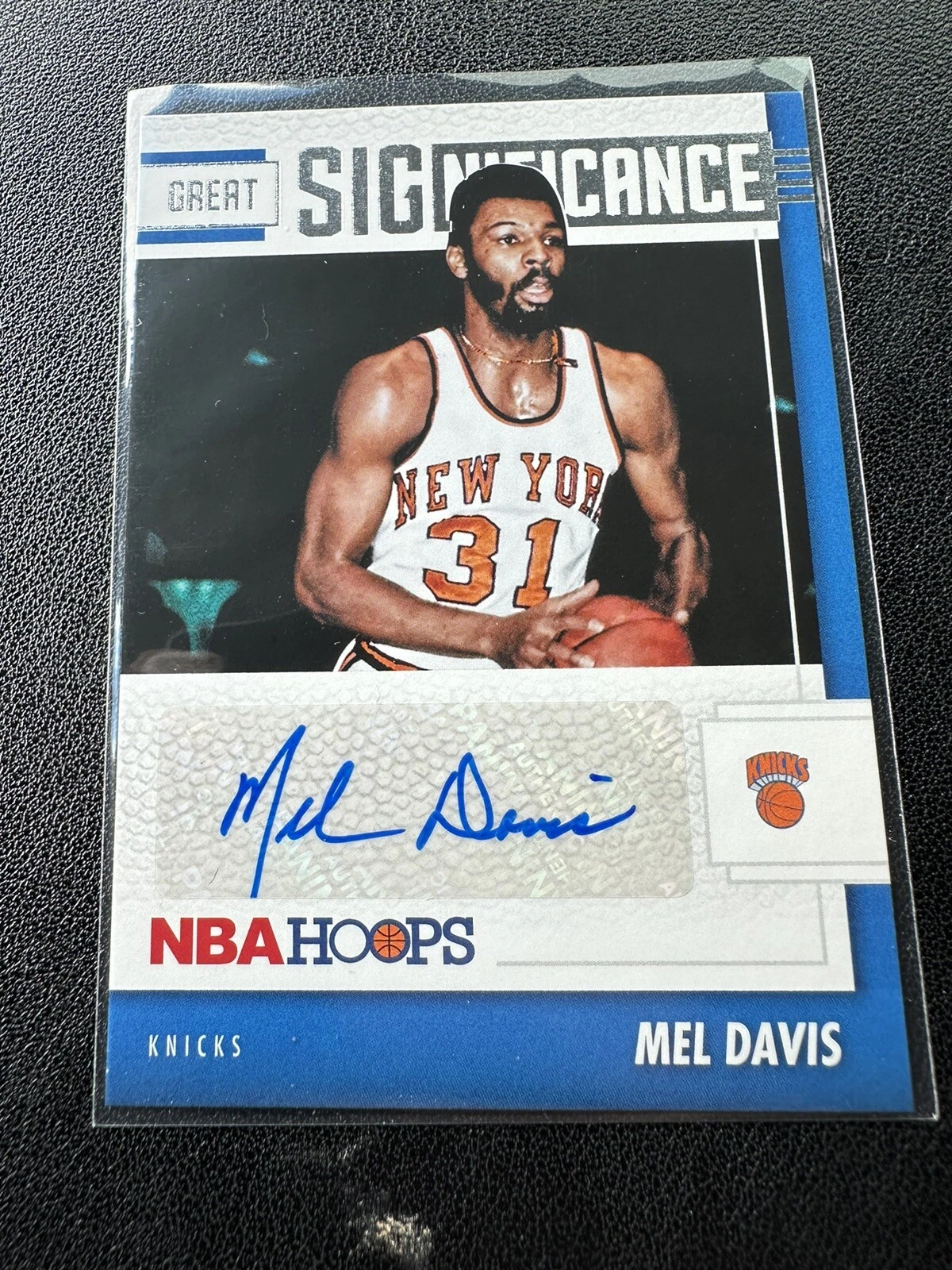 2021-22 Panini NBA Hoops Great SIGnificance Mel Davis #GS-MDV Auto