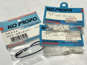 NIB Vintage KO PROPO FET Wire & Servo Gears for period correct restoration - Picture 1 of 1