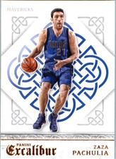 2015-16 Panini Excalibur Dallas Mavericks Basketball Card #133 Zaza Pachulia