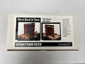 Downtown Deco HO Kit DD1060 Worst Block in Town - Picture 1 of 3