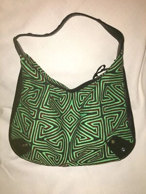 Boots N' Bags Vintage Handbag Purse Columbia Leather Weekender Shopper - Image 1 of 4