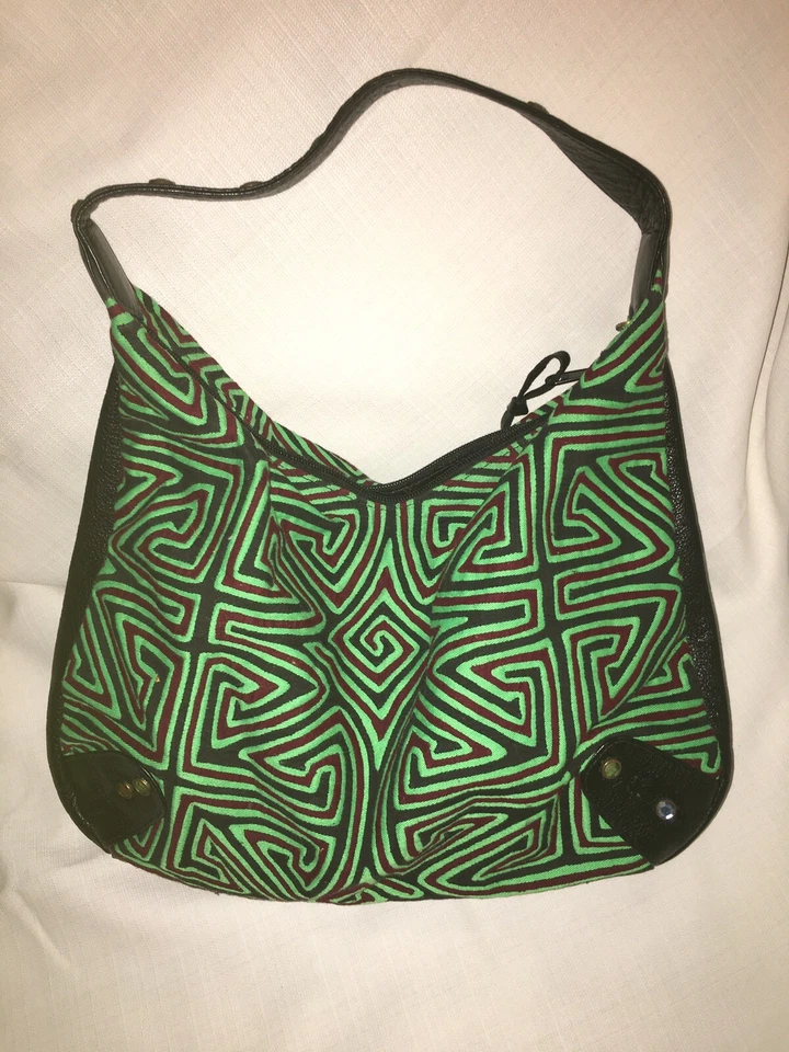 Boots N' Bags Vintage Handbag Purse Columbia Leather Weekender Shopper - Imagem 1 de 4