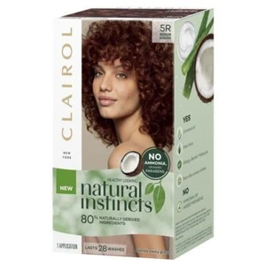 Natural Instincts 5R Cinnaberry Medium Auburn Hair Dye No Ammonia Vegan Glossy - Picture 1 of 1