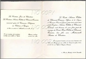 1975 COUNT H. TILLETTE DE CLERMONT THONNERRE / B. DE CHANTÉRAC - Picture 1 of 1