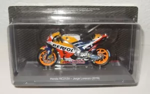 JORGE LORENZO (2019) • HONDA RC213V SCALE 1/18 MOTO GP ALTAYA MODEL - Picture 1 of 1
