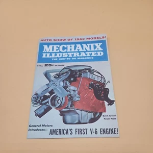 Mechanix Illustrated Magazine October 1961 Auto Show of 1962 Models - Picture 1 of 2