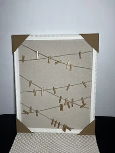 Pin Cork Board With Clips Vision Board - Picture 1 of 6