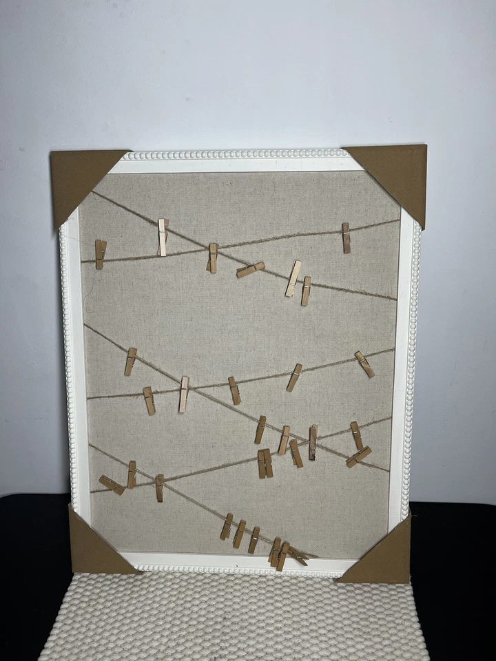 Pin Cork Board With Clips Vision Board - Image 1 of 4
