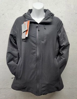 💥🆕️💥 MERRELL Unbound Womens Size M Asphalt Gray Zip Insulated Hooded Jacket - Image 1 of 4