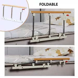 NEW Bed Rails for Elderly Adults Grab Bar Bed Hand Rails Assist Rail Handle Fold - Picture 1 of 6