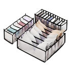 3 Pcs Closet Storage Box 6/7 /11 Compartments Multifunctional for Home Dormitory