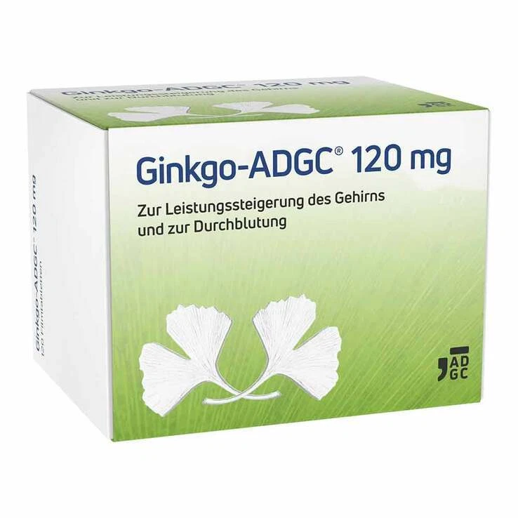Ginkgo ADGC 120 mg Filmtabletten · 120 St · PZN 13820414