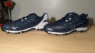 Botines de béisbol Mizuno para hombre 9-Spike Dominant 2 blanco marino talla 15 Foto 1 de 4