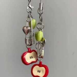 Boho Bead Phone Charm Strap 3D Fruit Cellphone Lanyard CCD Camera - Photo 1 sur 8