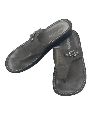 VANS Alegria Vanessa VAN 204 sandali infradito fibbia peltro scarpe basse zoccoli 39