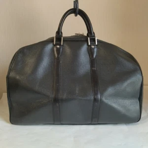 Louis Vuitton Taiga Kendall PM Aldowa Boston Bag Black Leather M30122 - Picture 1 of 10