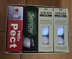 90 Strata Tour Professional, Srixon Hi-Brid, Volvik Pros Pect Golf Balls NEW - Picture 1 of 4