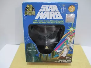 Darth Vader Maske Tunika Ben Cooper Erwachsene 50. Lucasfilm Kostüm Set Jubiläum - Bild 1 von 11