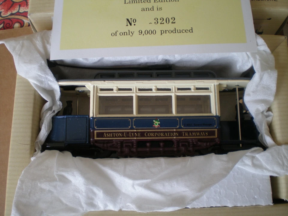 CORGI 97263 'SINGLE DECK TRAM - ASHTON UNDER LYNE CORP' - Image 1 of 1