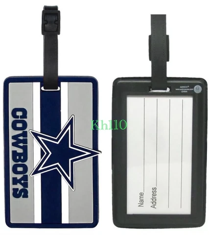 NFL Dallas Cowboys Soft Luggage ID Bag Tags /Gym bag / Golf bag Cover