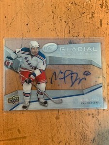 2008-09 Upper Deck Ice Glacial Graphs #GGND Nigel Dawes AUTOGRAPH