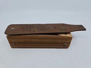 Vintage Lynch World Champion Turkey Call, Model 102, 1958 Birmingham, 3 Hole - Picture 1 of 8