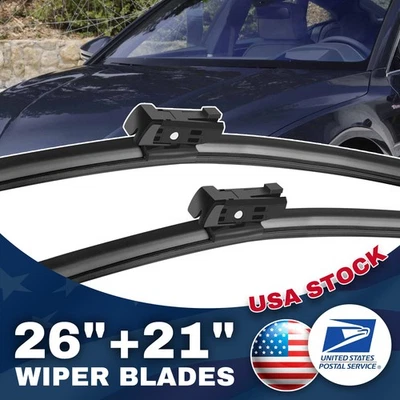 Limpiaparabrisas premium negro 26" y 21" para Audi A6 Quattro 2012-2018 Foto 1 de 4