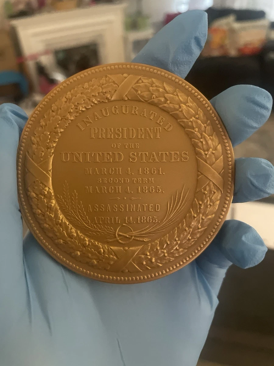 アブラハムリンカーン　メダル　ヴィンテージ Abraham Lincoln February 12, 1809 - April 14, 1865, Sixteenth