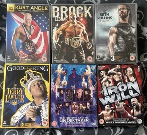 WWE WWF DVD Bundle x6 3disc sets Kurt Brock seth Jerry undertaker iron will - Picture 1 of 6