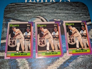 3x~1990 Topps Trevor Wilson San Francisco Giants #408 schönes Lot! 🏟️KOSTENLOSER VERSAND⚾🔥 - Bild 1 von 4