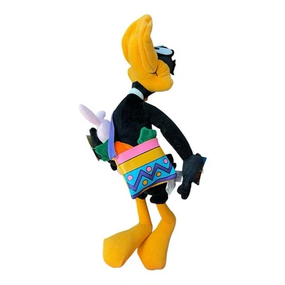 "Felpa de Pascua Looney Tunes Pato Lucas con Conejo 17""" Foto 1 de 3