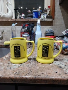 2 piezas. Juego de tazas de café de cerámica numerada Claridge Casino "Return of Halley's Comet" - Imagen 1 de 17