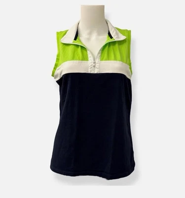 Camiseta sin mangas activa Lauren Ralph Lauren verde lima para mujer - talla XL Foto 1 de 2