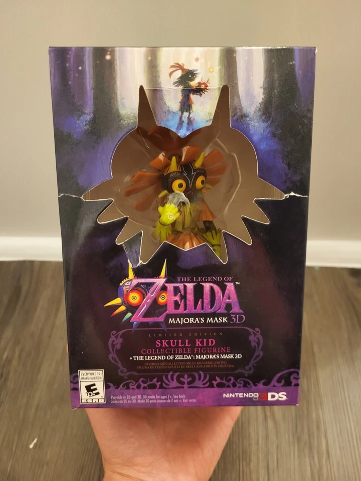 Estatueta colecionável Skull Kid RARA - Zelda Majora's Mask 3D - Imagem 1 de 4