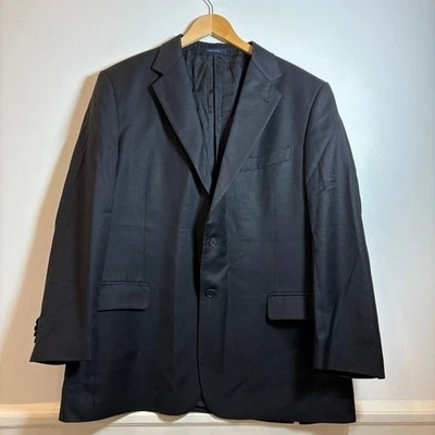 Blazer Joseph Abboud Nordstrom 44R Traje Loro Piana Super 120s Lana 2 Botones Gris Foto 1 de 4